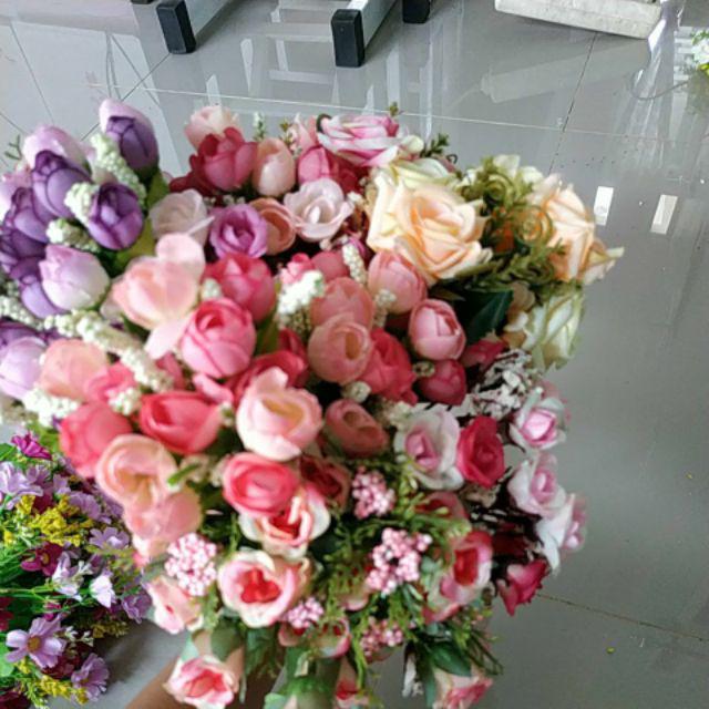 Bunga Sepatu Mungil Bunga Artificial Bunga Dekorasi - Af21