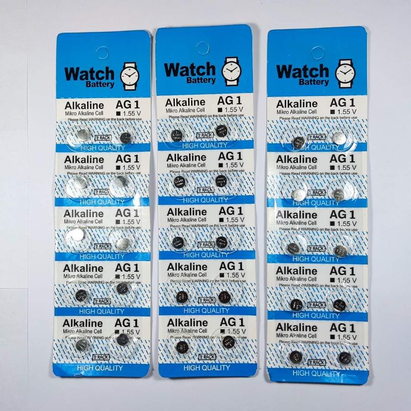 Baterai BATREI batu jam tangan Murah 621 364 AG1