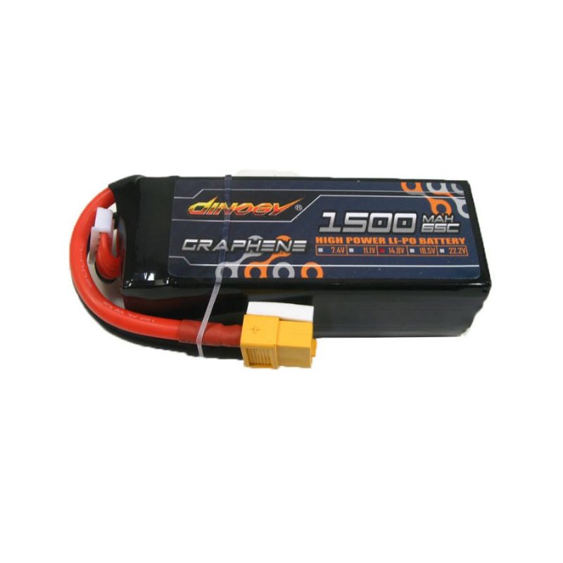 Dinogy Baterai Lipo 3S Graphene 1500mah 3S 65C XT60 Battery Drone batre