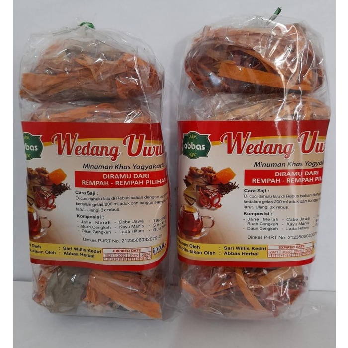 

tradisional-minuman- wedang uwuh isi 5 pcs -minuman-tradisional.