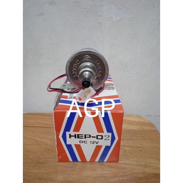 Fuel Pump Pompa Bensin Minyak HKT Universal HEP-02 12V