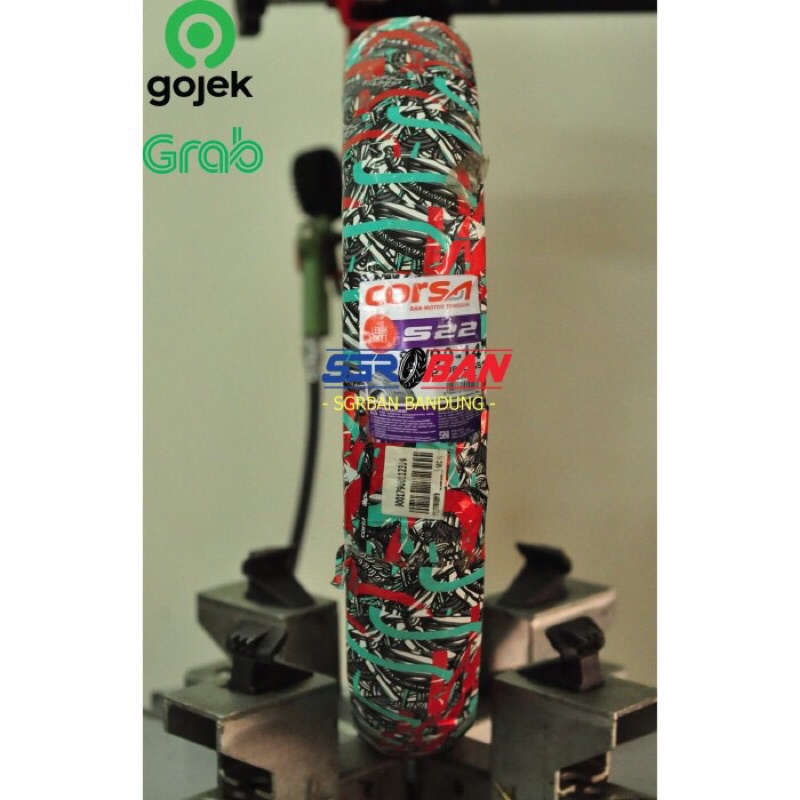 BAN CORSA S22 80/90-16 TUBELESS CORSA MATIC NOUVO SKYWAVE MURAH