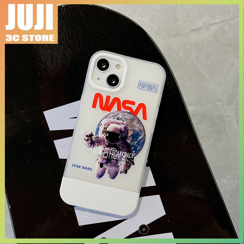 Case Motif NASA Astronot Dapat Dilepas Dicuci Untuk iphone 11 12 13 pro max x xs xr xsmax 7 8 plus