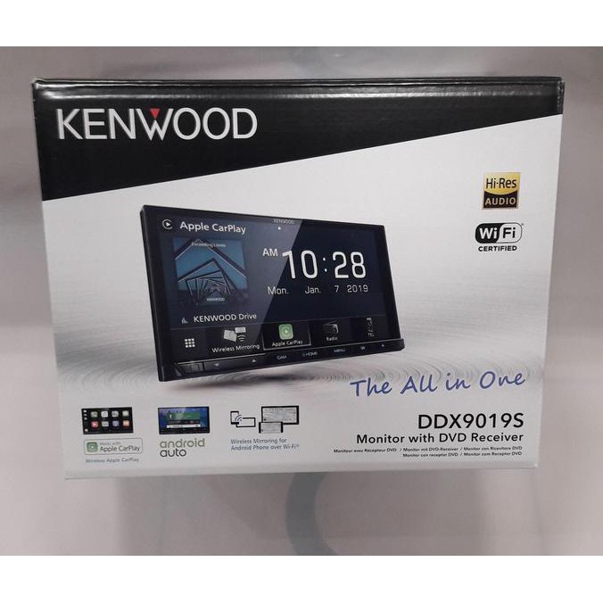 READY COD Doubledin headunit KENWOOD DDX9019S dvd android mirroring universal BERKUALITAS Kode 1478
