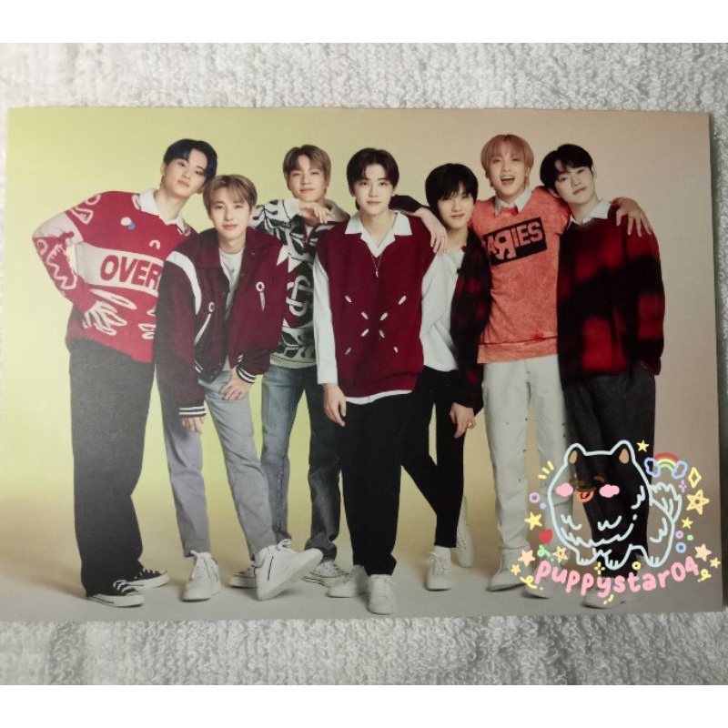 POSTCARD CINEMA GRUP A VER NCT DREAM