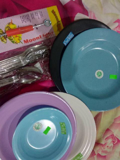 Sendok Makan Stainles Steel 0.8mm Set 12 Pcs Cutlery  - Golden Fliying Fish Sm01008