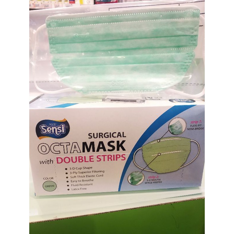 SEnsi surgical octa mask 50mask
