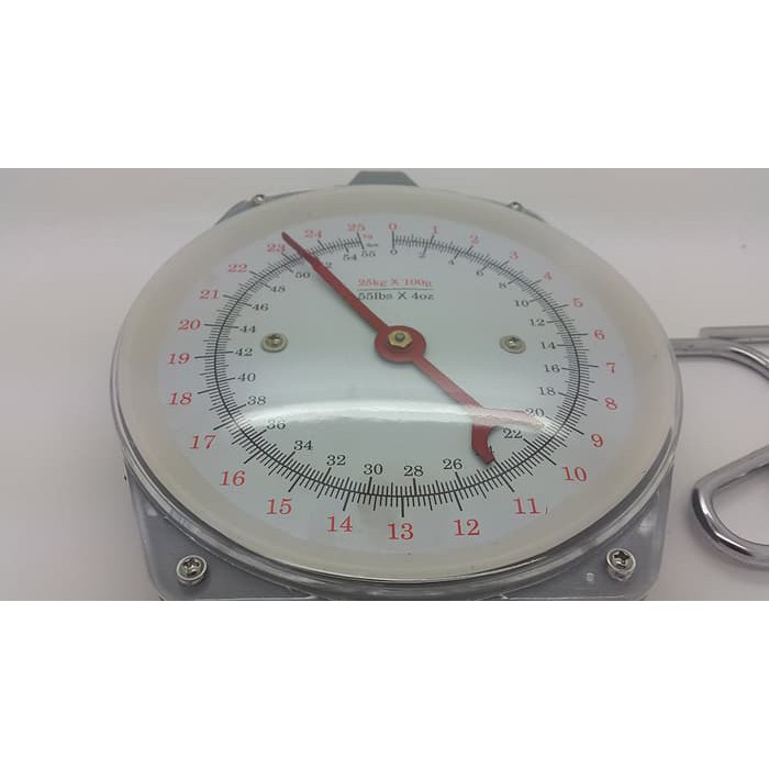 DSA       Timbangan gantung 25kg analog / Hanging scale .