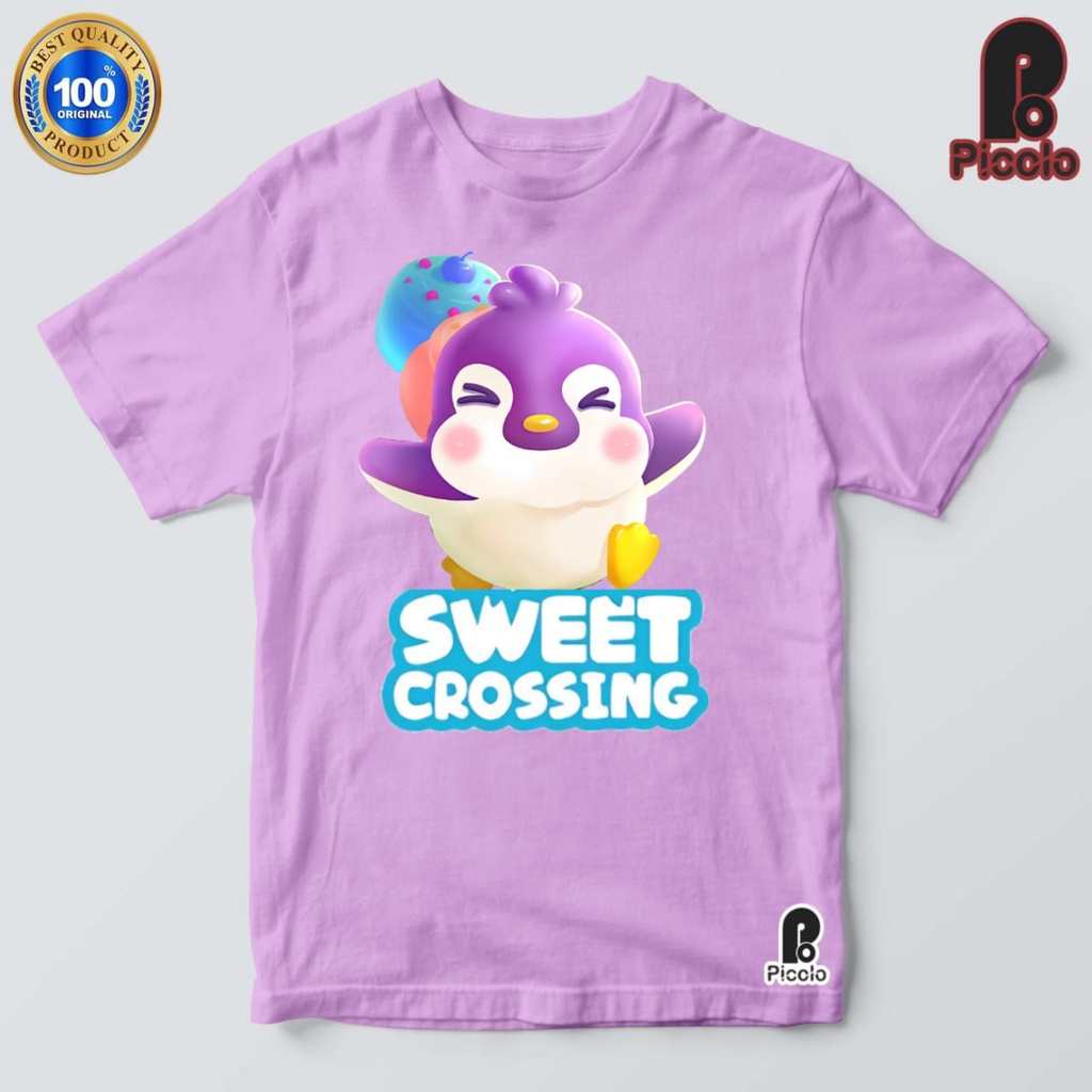 BAJU ANAK KAOS ANAK SWEET CROSSING BAHAN PREMIUM