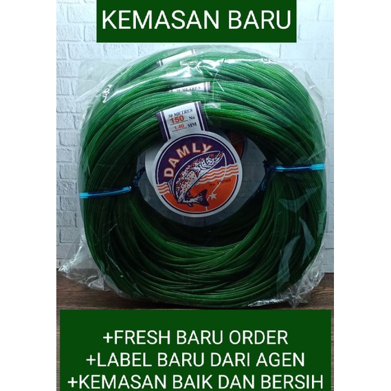 Senar nylon DAMLY 150LB 1.40MM 300METER SENAR DAMLY SENAR PANCING SENAR LAYANGAN SENAR KUAT