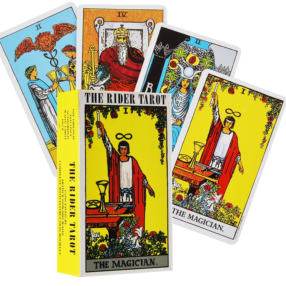 The Rider Tarot / Tarot Ramalan Alat Sulap/Kartu Tarot Rider/The Rider Tarot The  Magician