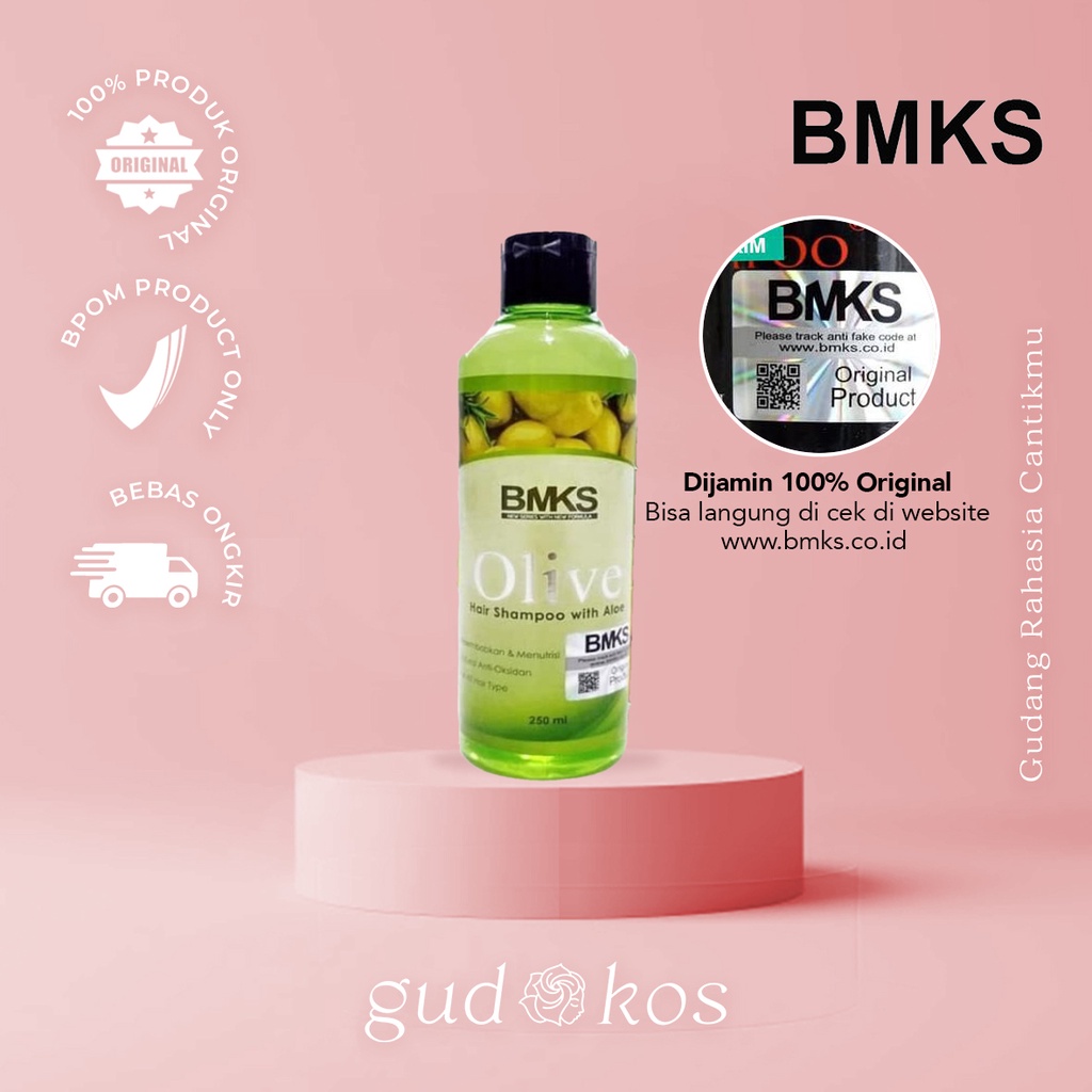 BMKS Olive Shampoo 250ml BPOM Original