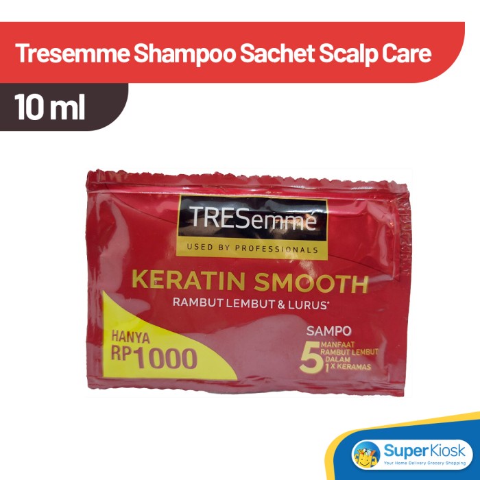 Tresemme Shampoo Sachet Keratin Smooth 10ml