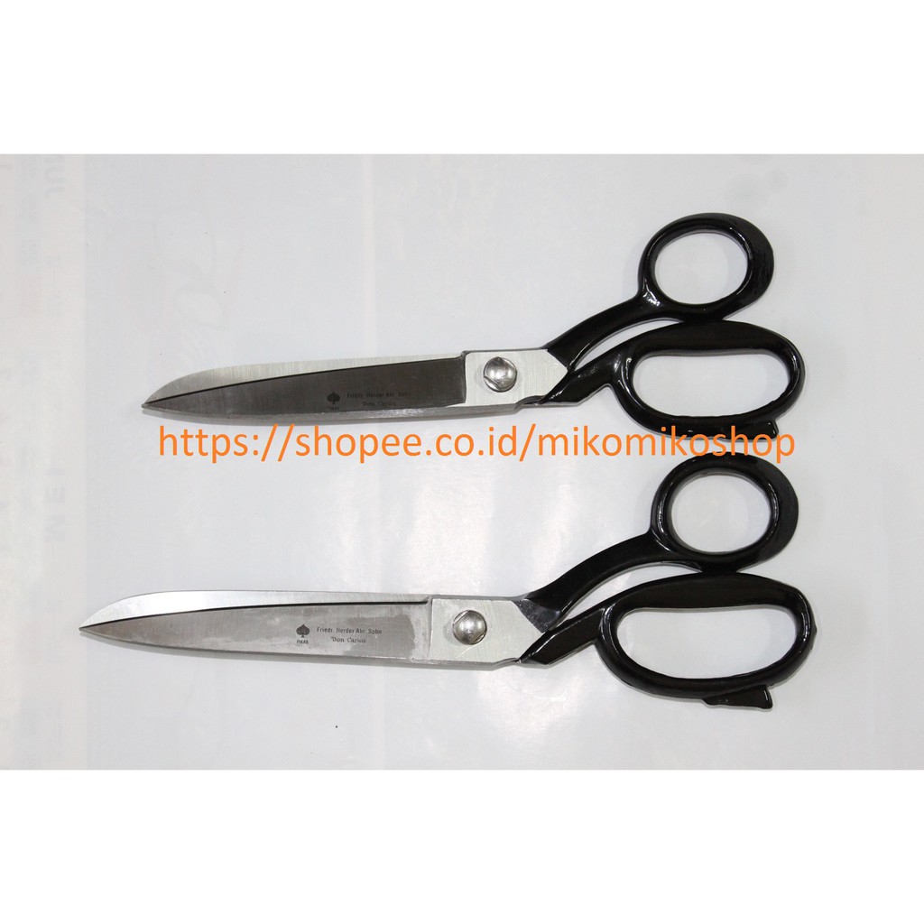 Gunting kain Friedr Herder Don Carlos / Cap Garpu Original 9 & 10 inch