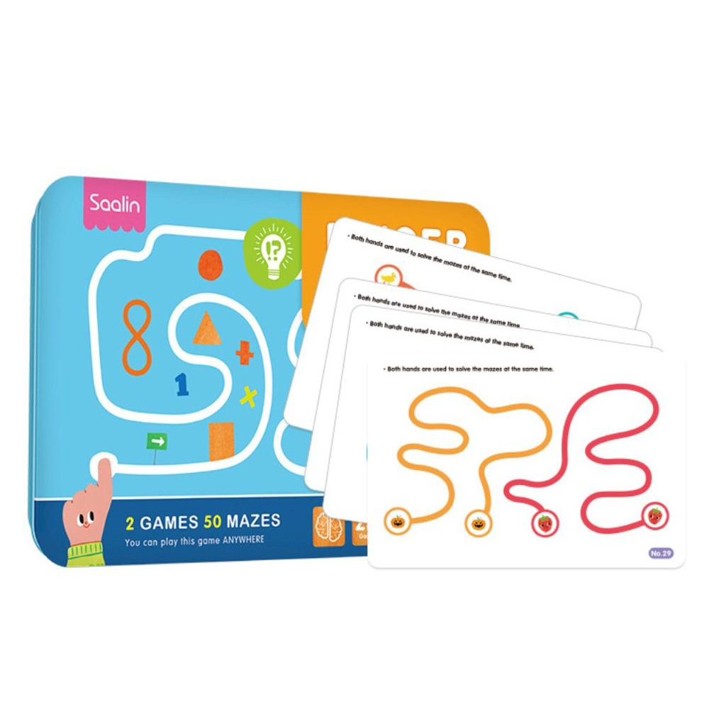 Saalin finger maze left & right brain games