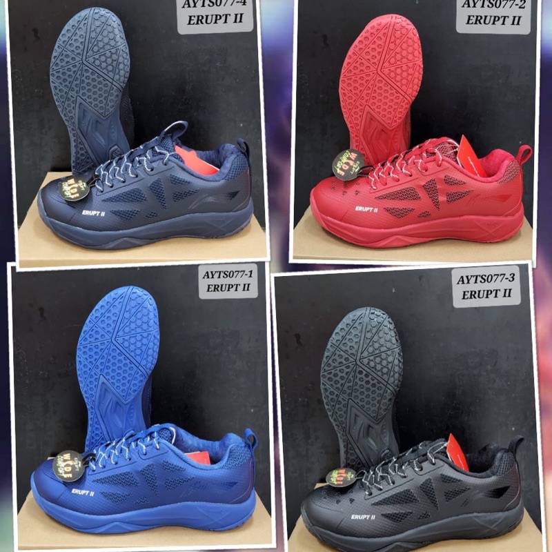 Sepatu Badminton Lining Li-ning Erupt 2 / erupt II Original