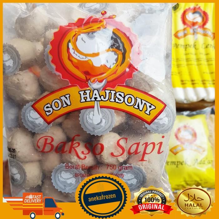 

Makanan Beku | Bakso Sapi Son Haji Sony + Bumbu Asli Murah Berkualitas