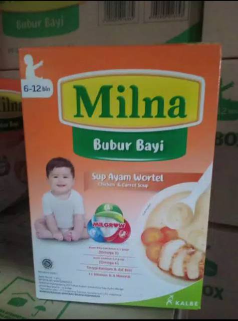 Milna Bubur Bayi 6+ 8+ 100 gr