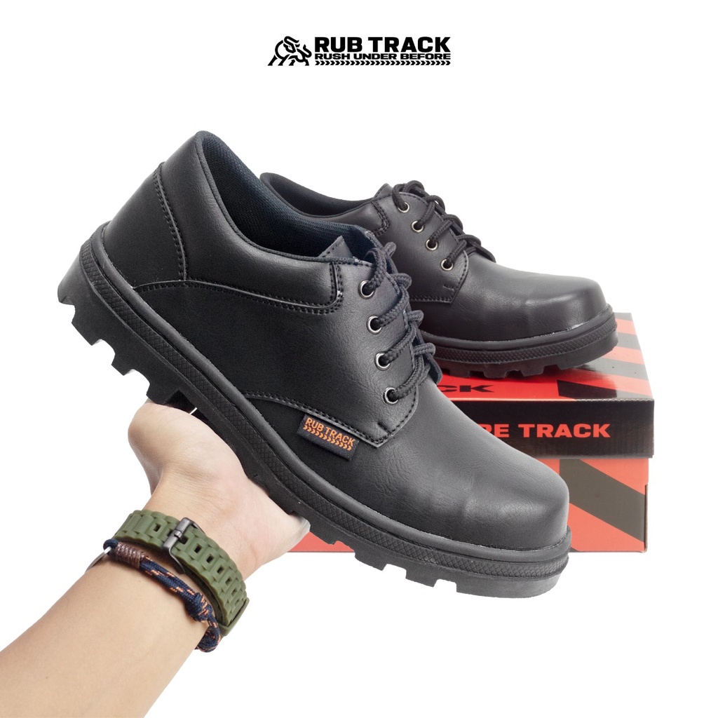 SEPATU SAFETY BOOTS PRIA SAFETY SHOES COWOK TOURING TRACKING UJUNG BESI KERJA PROYEK LAPANGAN