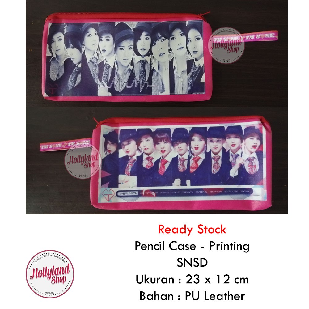 

Tempat Pensil Kpop Printing SNSD CNBLUE