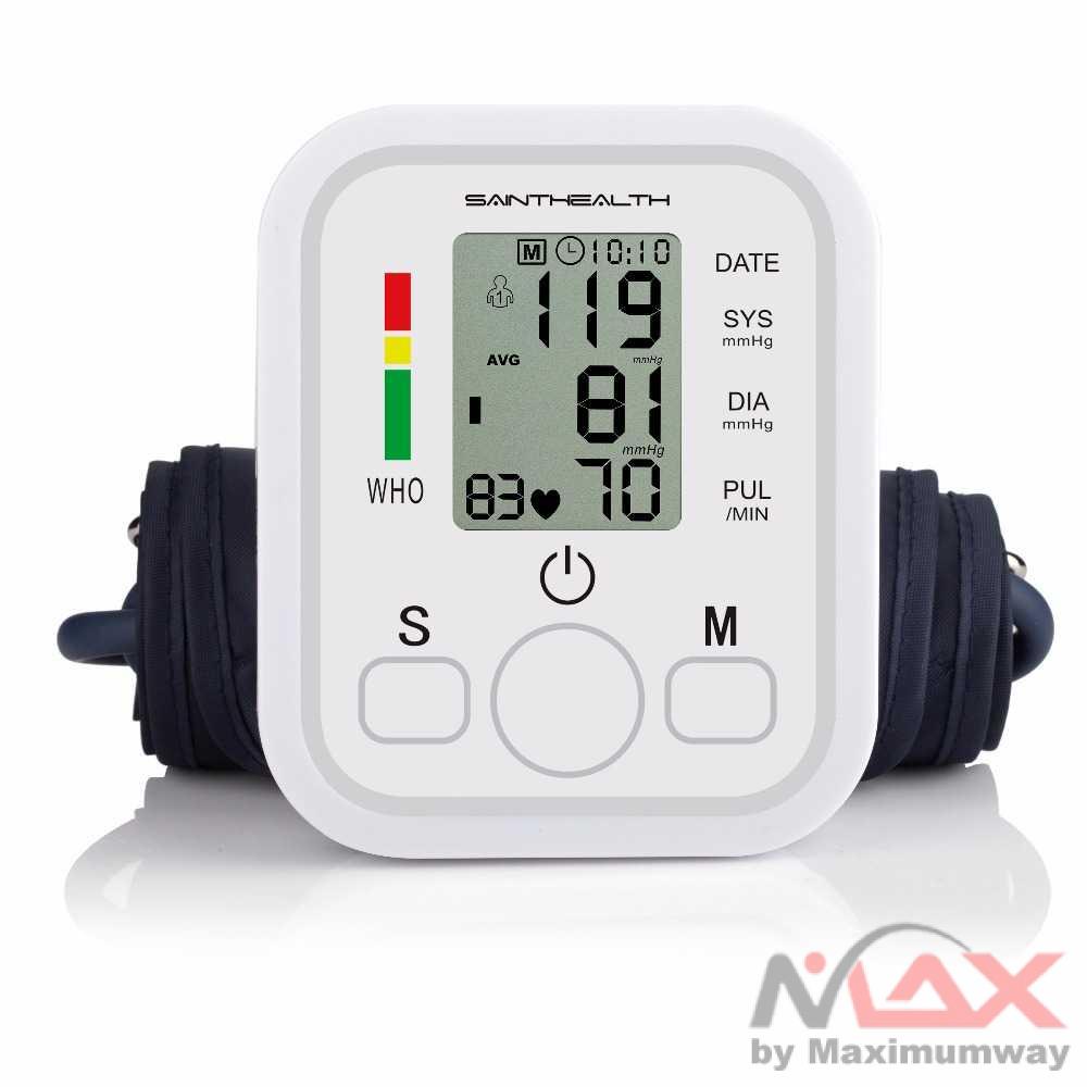 Tensimeter Digital Alat Cek Pengukur Tekanan Tensi Darah Digital Tensimeter Sphygmomanometer ORI TaffOmicron Pengukur Tekanan Darah Sphygmomanometer with Voice - B869