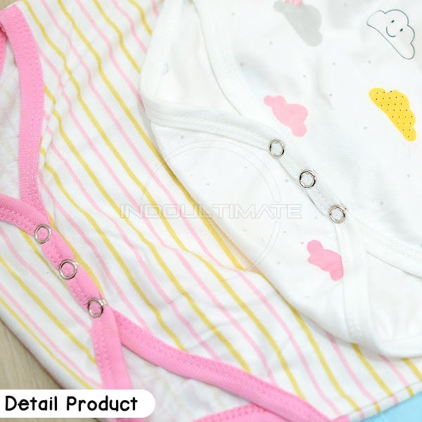 jumper bayi 5pcs SNI BABY LEON Baju kaos bayi Jumpsuit newborn anak bayi laki laki perempuan kodok