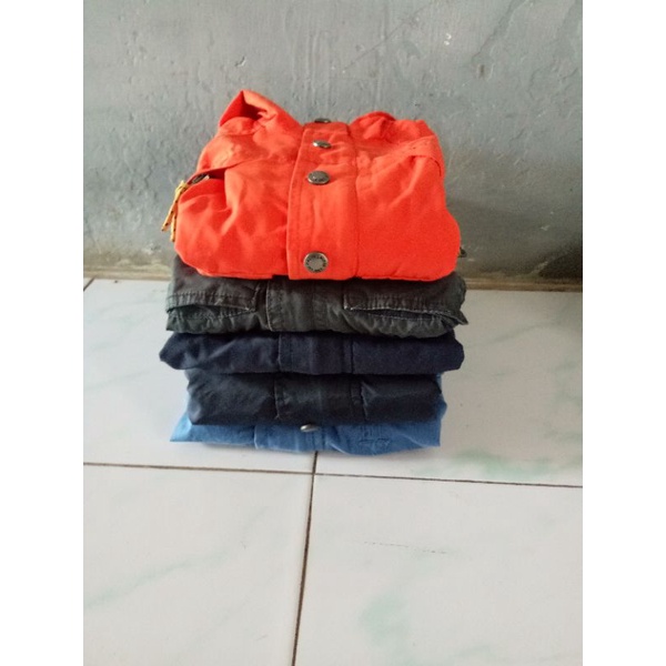 Jaket Parka Bomber anak usia 1 - 6 th second oririgal