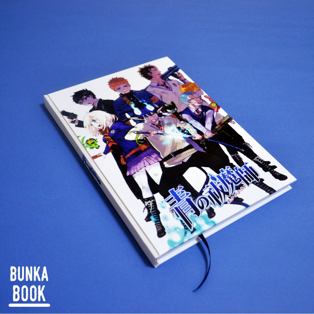 

Note Book Hardcover Anime Ao no Exorcist Ukuran A5 Jurnal Agenda Planner