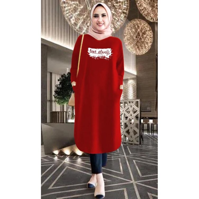 Tunik wanita / tunik murah / tunik kekinian / tunik panjang / tunik import / tunik jumbo