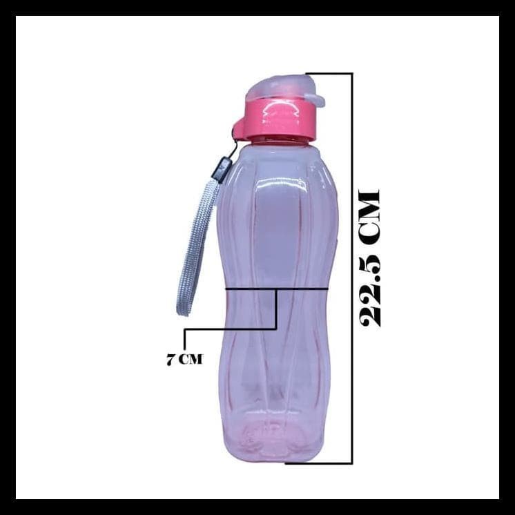 Botol Evo Handle 600 ml - Botol Minum Plastik -Suvenir Ultah botol 203