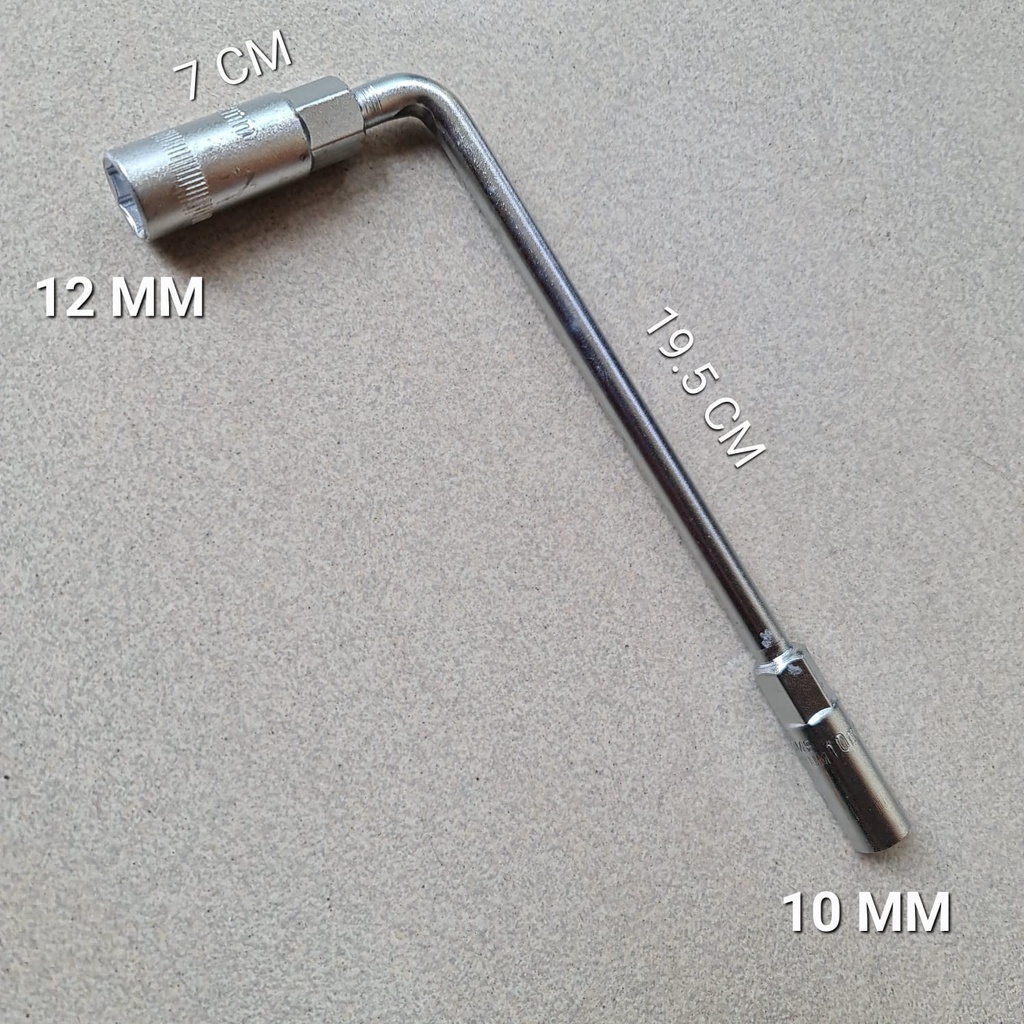 Kunci Sok L 10MM x 12MM