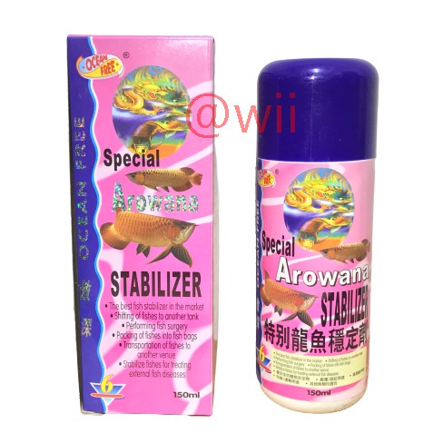 Ocean Free Stabilizer Obat Ikan Arwana Arowana