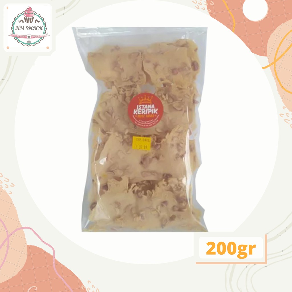 

Keripik Tumpi Kacang Tanah Gurih Original