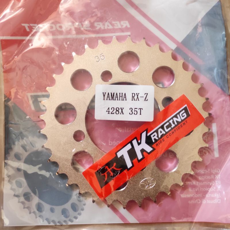 Gear Belakang SSS 428 28 30 31 32 33 34 35 36 37 38 39 40 RXZ RXKing Jupiter Vega MX FIZR-1