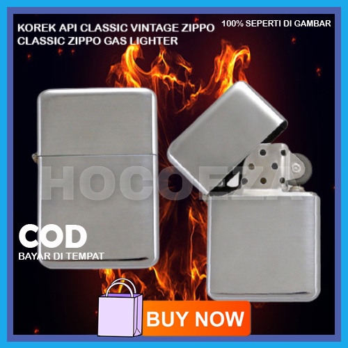 KOREK API CLASSIC SILVER PEMANTIK API UNIK VINTAGE GAS LIGHTER BR46