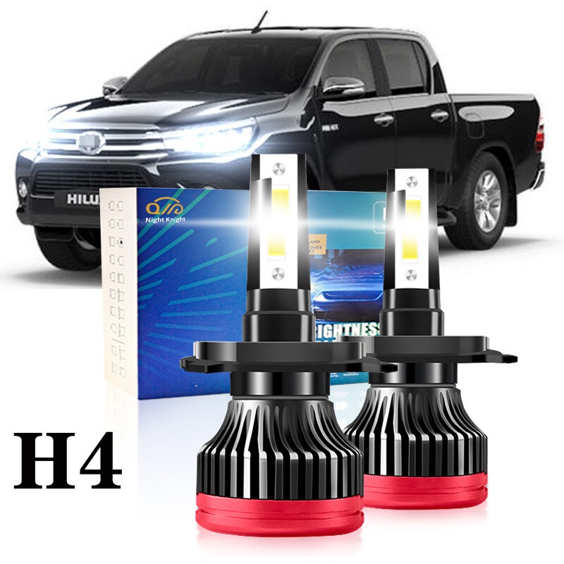 2pcs H4 6000K LED headlight conversion bulb kit for Toyota Hilux Gun125 2016-2019 headlight bulb headlight accessories