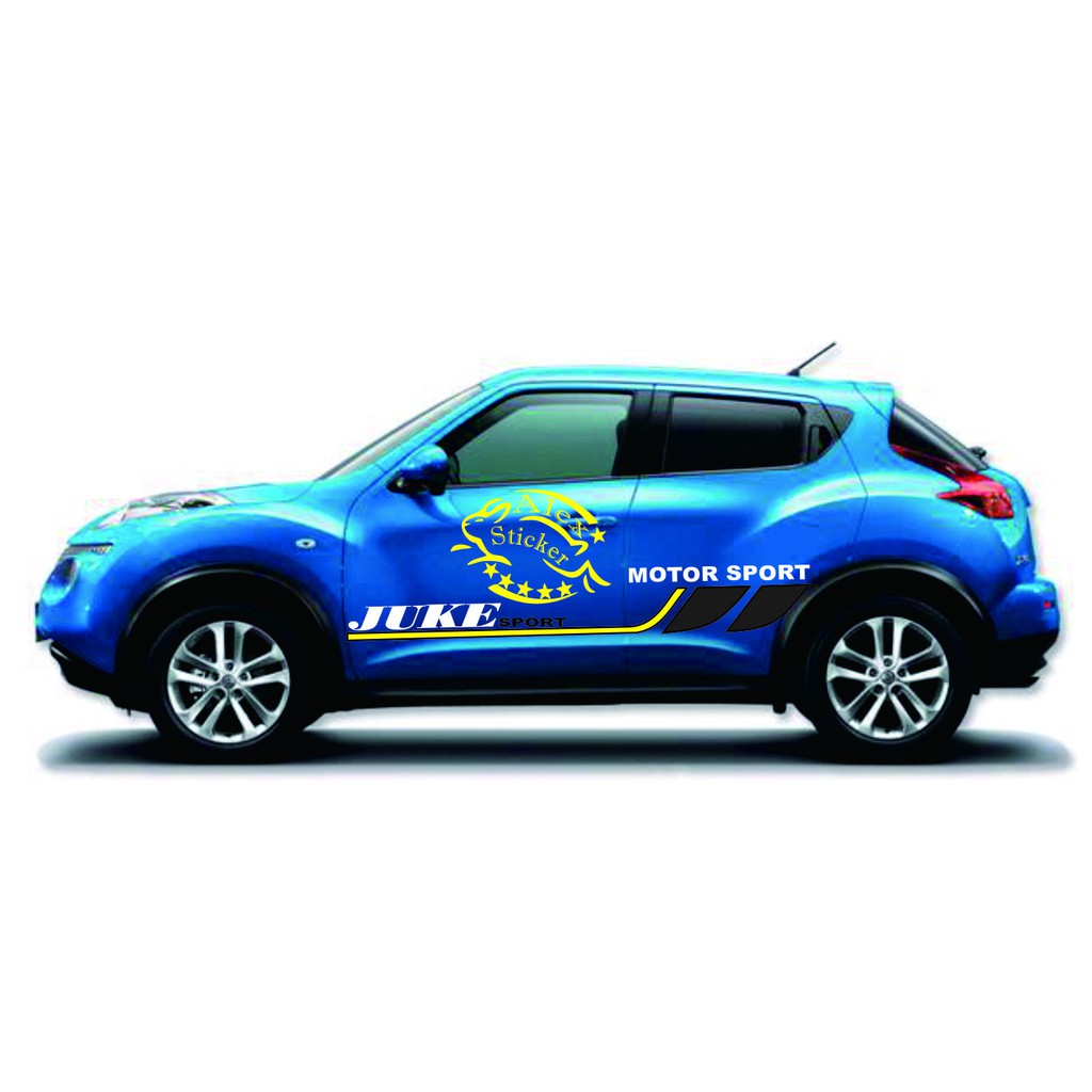Stiker Cutting Sticker Mobil Juke Shopee Indonesia