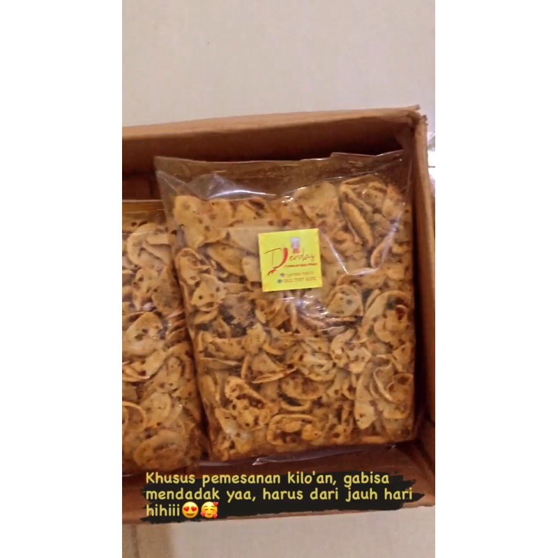 

Basreng Daun Jeruk KEMASAN 1 KG