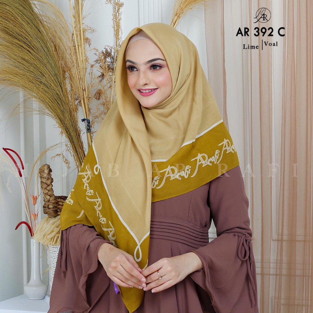 AR 392 C Segi Empat (Original Hijab Arrafi)
