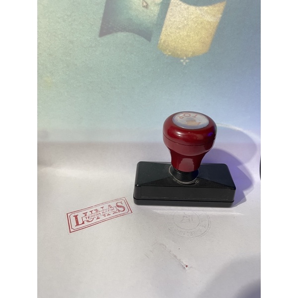 

Stempel otomatis petak panjang