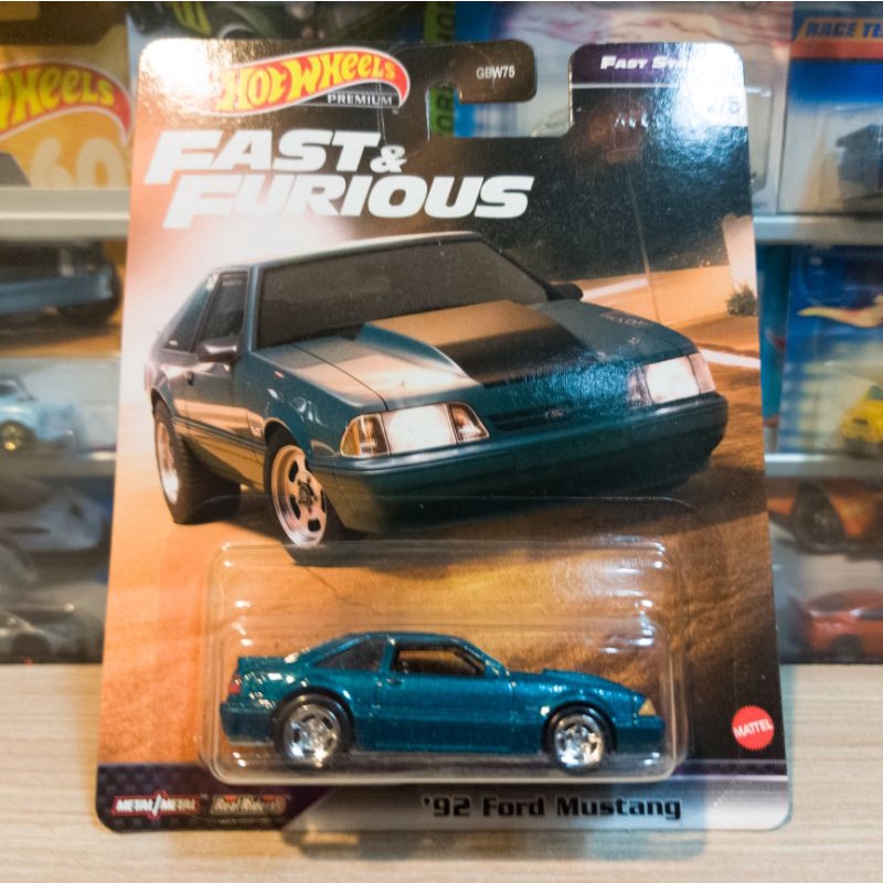 HOT WHEELS 92 FORD MUSTANG - FAST STARS - PREMIUM