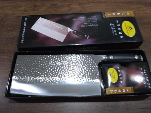Giant 8 Professional Chef Meat Knife Golok Besar Pisau Daging 20cm
