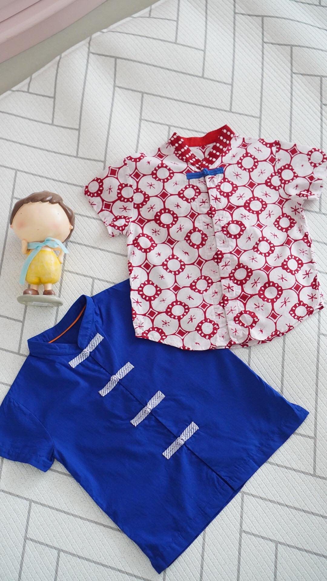 Heytimmy Kichi Red Cheongsam Anak Batik Katun