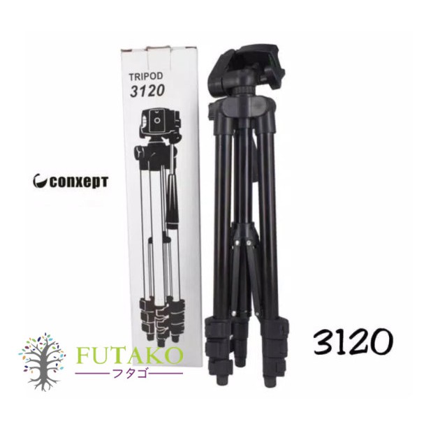 FUTAKO 3120A Tripod Kamera Tripod Hp Plus Holder U Black Edition