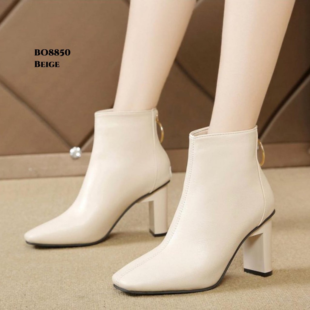 HS /  Sepatu Boots Wanita Hak Tinggi Fashion Premium Quality 234