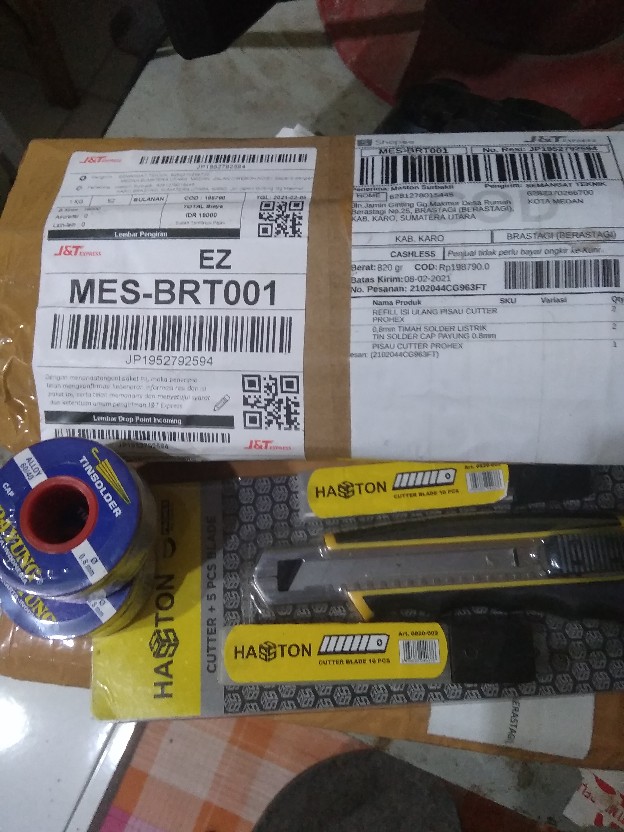 0,8mm Timah Solder Listrik Tin Solder Cap Payung 0.8mm