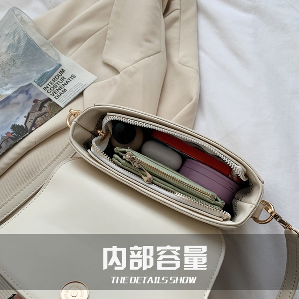 BJ31497 - BEIGE/BLACK/BROWN/YELLOW - TAS SLEMPANG SALE KULIT CASUAL ELEGAN BEST SELLER MODIS TAS WANITA FASHION IMPORT TERMURAH TERLARIS TERBARU BAGSTORE JAKARTA TAS BATAM BQ3099 LT1497 ZCJ3720