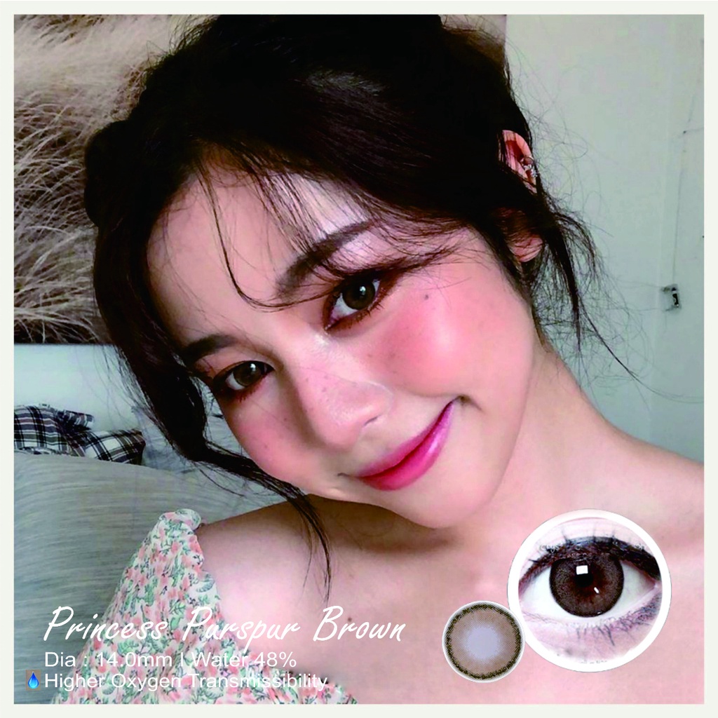 Softlens Plus Purspur - khusus ukuran mata +