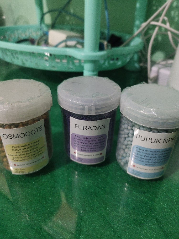 (best Seller) Paket Sehat Nutrisi Tanaman Npk Furadan Osmocote Pk-06