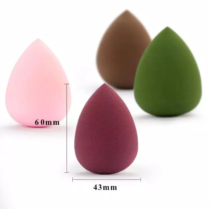 KUP - COD MURAH SPONGE BLENDER MIKA SPONGE MAKE-UP WARNA WARNI